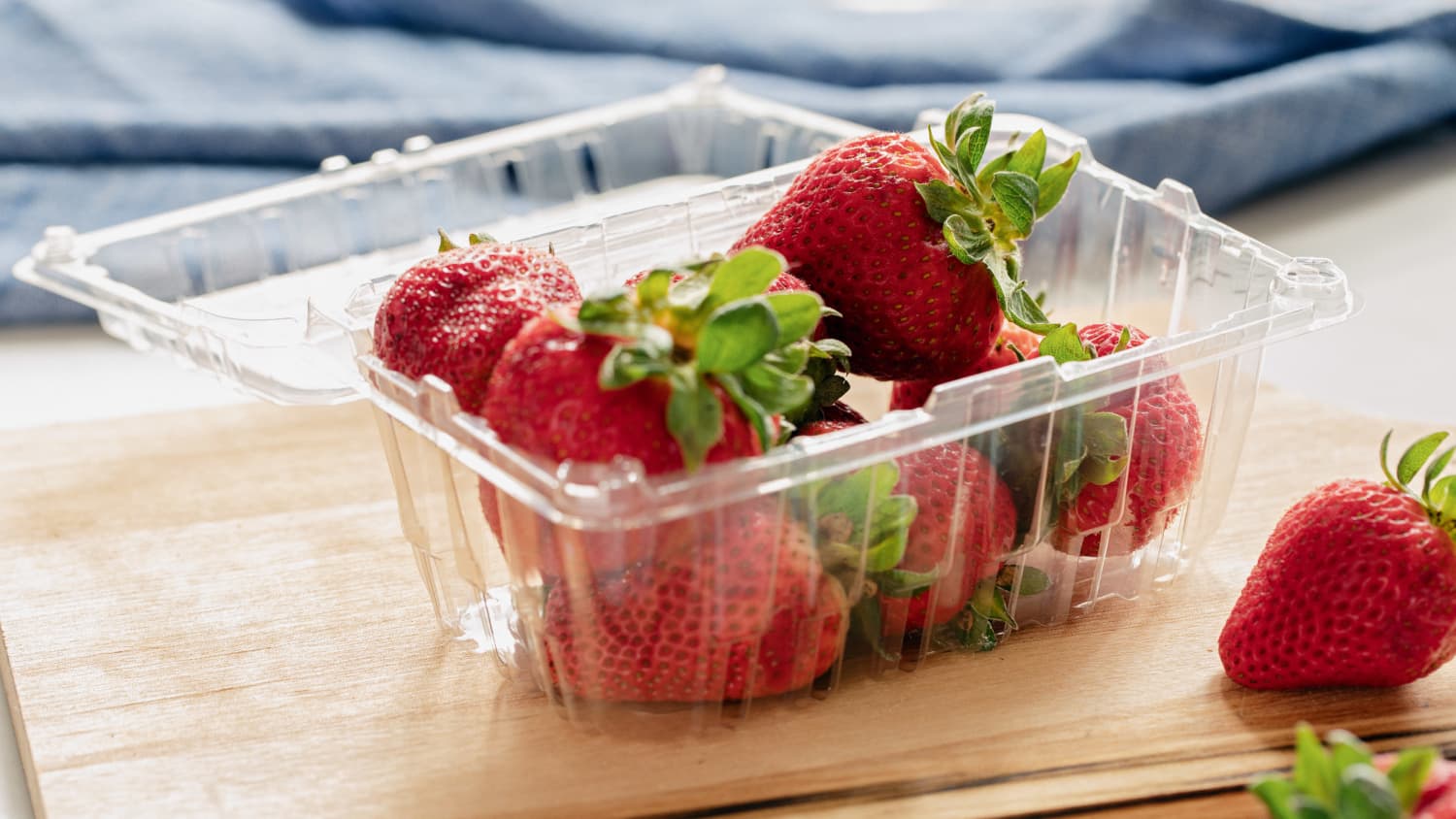 Use an Empty Berry Container for Bonus Storage and Organizing